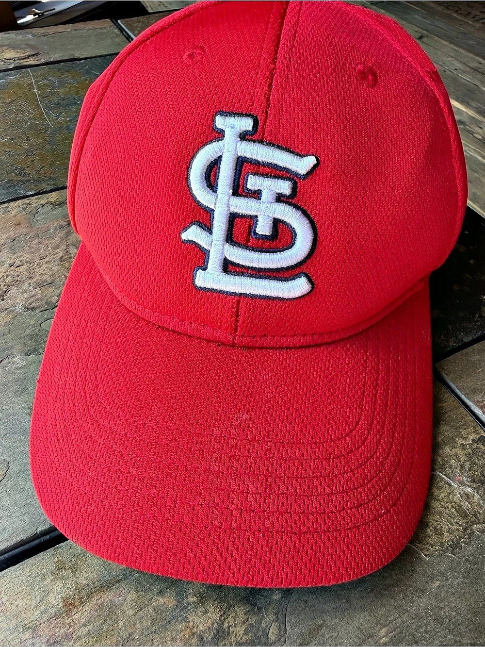 St Louis Cardinals Red Baseball Cap STL Wht Embroidered MLB OC Sports Strapback